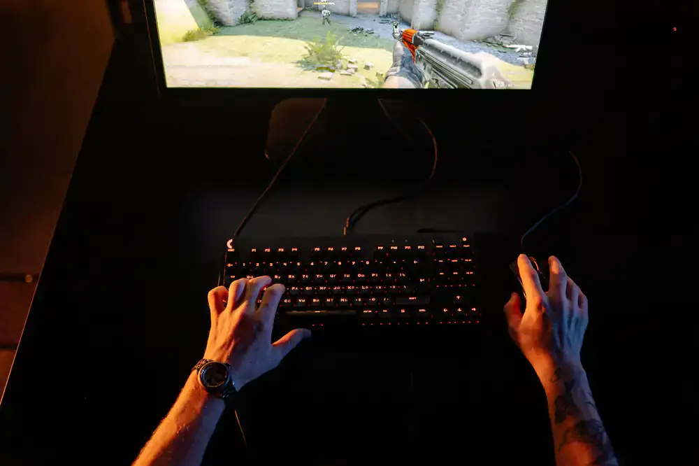 Screenshot of a huge virtual pike